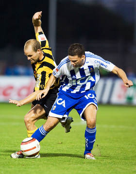 Marcus Berg, Göteborg och Roger Risholt, Häcken
