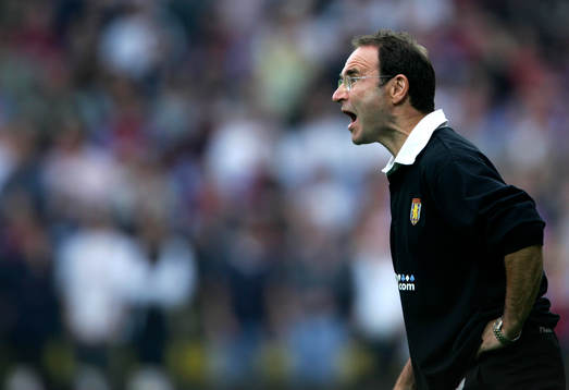 Martin O'Neill, tränare, manager, Aston Villa