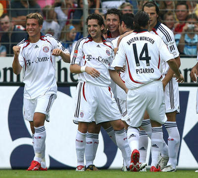 Fotboll, Tysk, Bundesliga, Arminia Bielefeld - FC Bayern