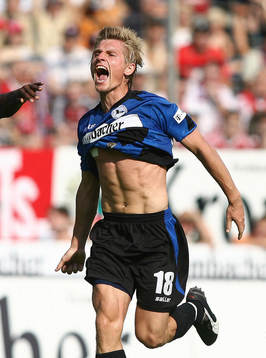 Fotboll, Tysk, Bundesliga, Arminia Bielefeld - FC Bayern
