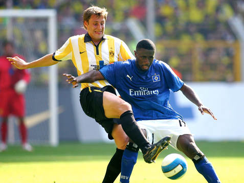 Markus Brzenska, Dortmund och Boubacar Sanogo, Hamburg