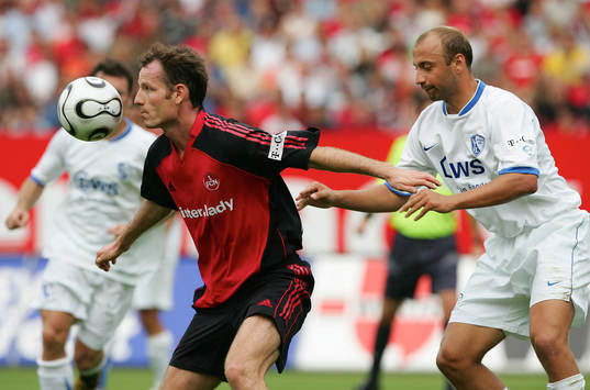 Markus Schroth, Nürnberg och  Pawel Drsek, Bochum