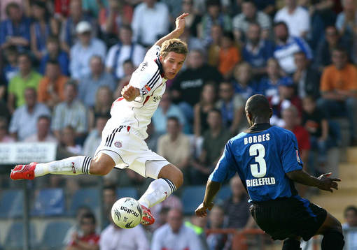Fotboll, Tysk, Bundesliga, Arminia Bielefeld - FC Bayern