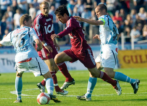 Enrico Cardoso Nazaré, Djurgården tar sig fram. Daniel