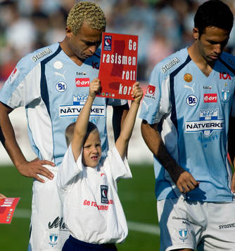 Junior och Gabriel, MFF mot rasism