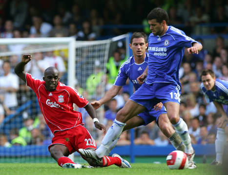 Michael Ballack, Chelsea och Mohamed Sissoko, Liverpool