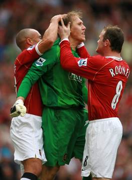 Fotboll, Premier League (Engelsk Liga), Manchester United v