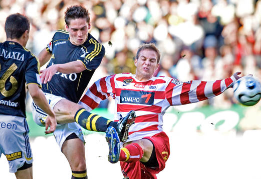 Miran Burgic, AIK drar på ett skott