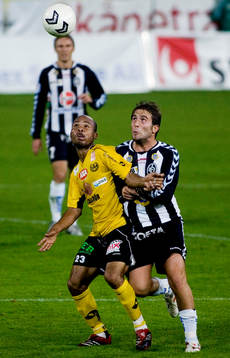 Jermayne Hue, Mjällby och Valentino Lai, Landskrona