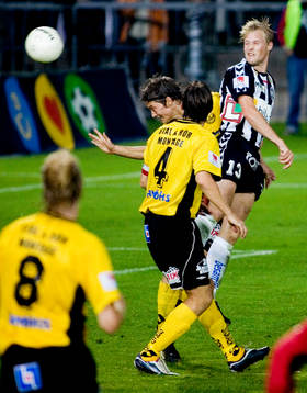 Mathias Eklund, Landskrona gör 2-2