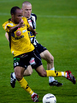 Jermayne Hue, Mjällby, Karl Corneliusson, Landskrona