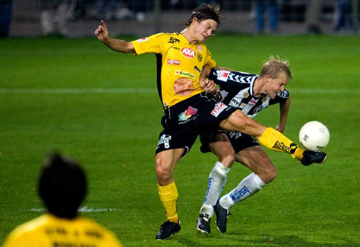William Leandersson, Mjällby och Mathias Eklund, Landskrona