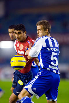 Ailton Almeida och Mattias Bjärsmyr