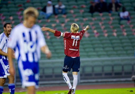 Ola Toivonen, Örgryte, jubel