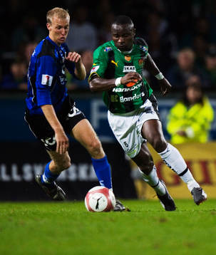Prince Ikpe Ekong och Andreas Johansson