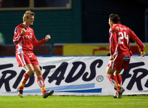 Jubel i Elfsborg. Mathias Svensson
