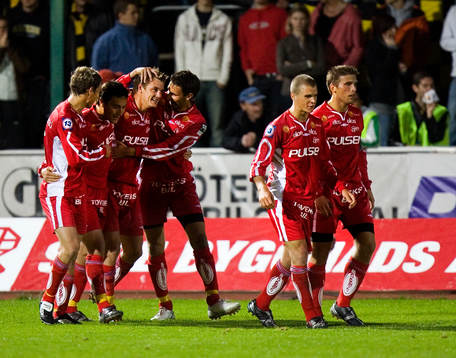 Mathias Svensson, Elfsborg, målskytt, jubel. Stefan