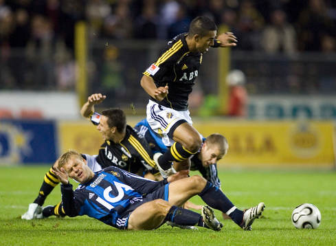 Johan Arneng, Djurgården och Wilton Figueiredo, AIK