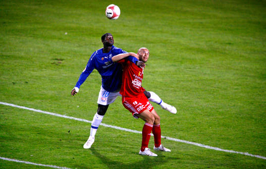 Michael Mensah, Trelleborg och Renato Rodrigues, Degerfors