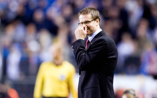 Rikard Norling, Tränare AIK ler gott för sig själv
