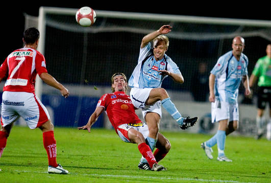 Anders Andersson, Malmö och Cesar Santin, Kalmar