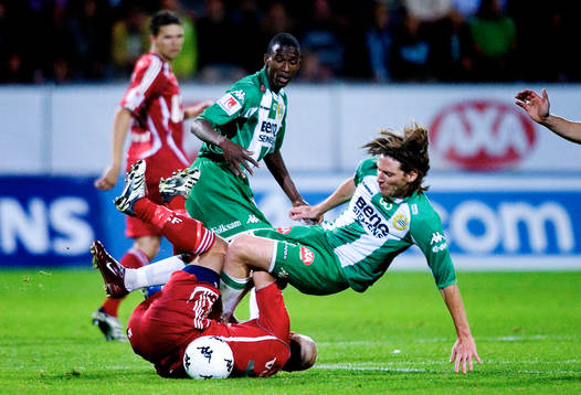 Eric Fischbein, Hammarby ramlar över Jonas Wallerstedt,