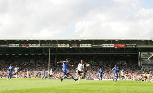 Fotboll, engelsk, premier league, Fulham - Chelsea