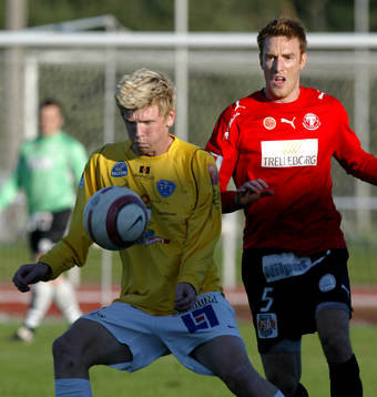Falkenbergs FF - Trelleborgs FF: David Elm, Falkenberg, och