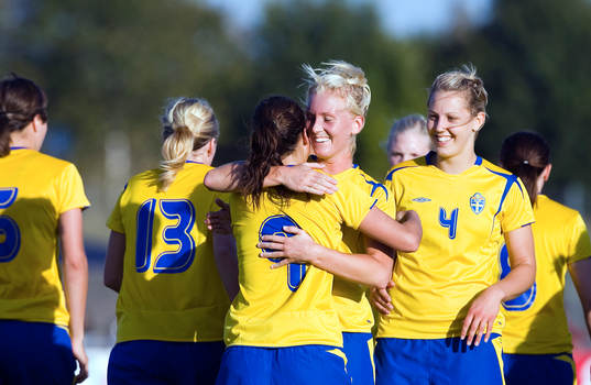 Emelia Erixon, Sverige, jubel, glädje