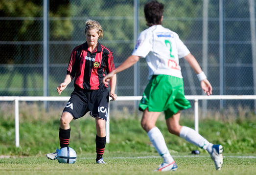 Fotboll, Div 2, Dam, Brommapojkarna - Bajen DFF