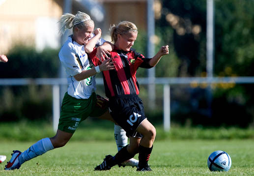 Fotboll, Div 2, Dam, Brommapojkarna - Bajen DFF