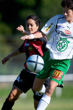 Fotboll, Div 2, Dam, Brommapojkarna - Bajen DFF