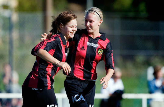 Fotboll, Div 2, Dam, Brommapojkarna - Bajen DFF