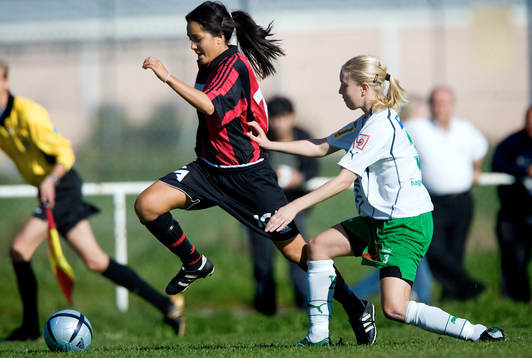 Fotboll, Div 2, Dam, Brommapojkarna - Bajen DFF