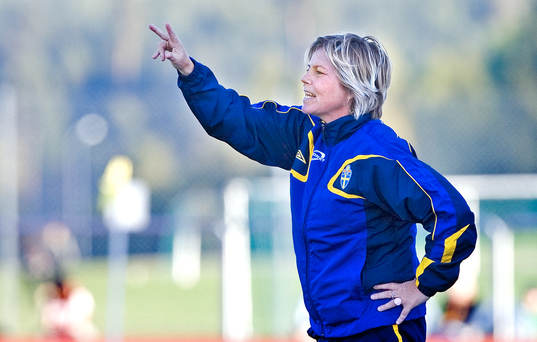 Marika Domanski Lyfors, Tränare, förbundskapten