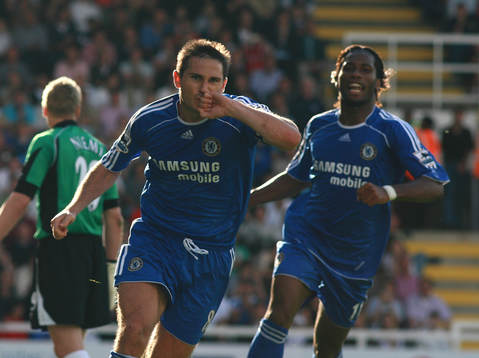 Fotboll, FA Barclays Premiership, Fulham - Chelsea