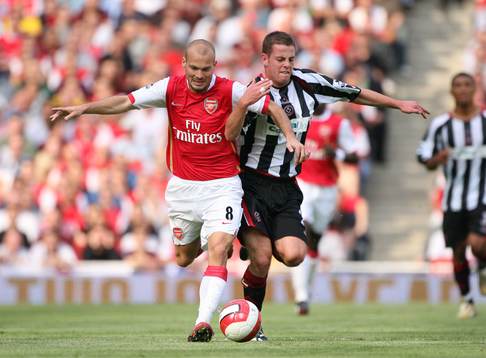 Fotboll, engelsk, premier league, Arsenal - Sheffield