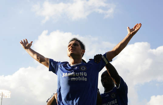 Frank Lampard, Chelsea, Jubel