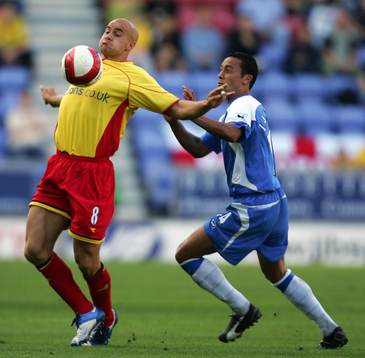 Gavin Mahon, Watford, Denny Landzaat, Wigan Athletic