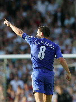 Frank Lampard, Chelsea, Jubel