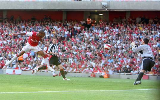 Fotboll, engelsk, premier league, Arsenal - Sheffield