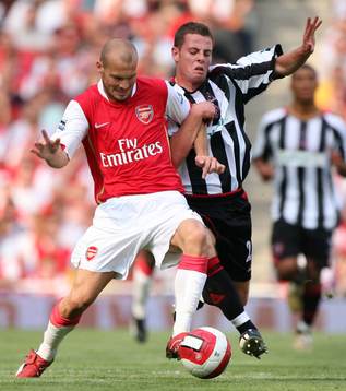 Fotboll, engelsk, premier league, Arsenal - Sheffield