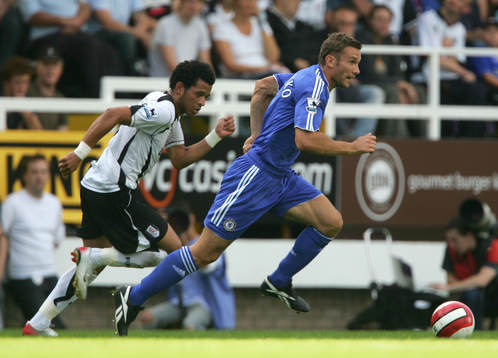 Fotboll, engelsk, premier league, Fulham - Chelsea