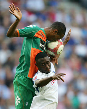 Naldo, Werder Bremen och Boubacar Sanogo, Hamburg