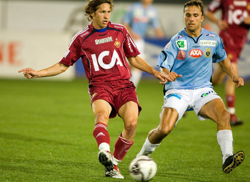 Andrej Komac, Djurgården och Mathias Woxlin, Gefle