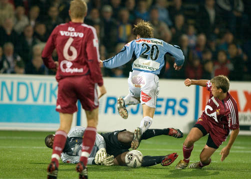 Fotboll, Allsvenskan, Gefle - Djurgården