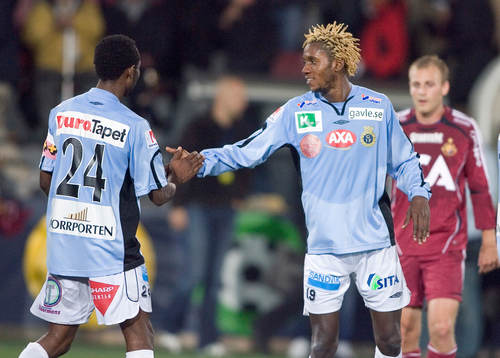 Rene Muzola Makondele och Yannick Ngabu Bapupa, Gefle