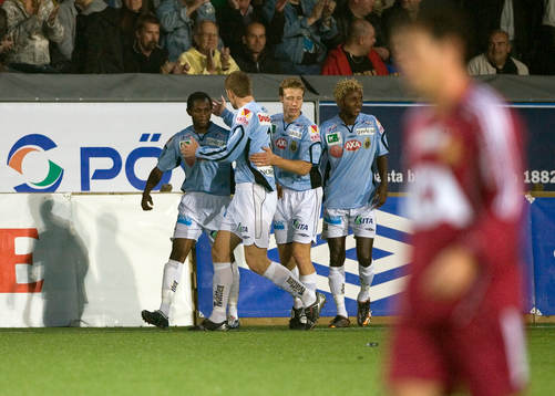 Rene Muzola Makondele, Gefle, jubel, glädje