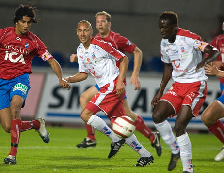 Fotboll. Allsvenskan. Öster - Helsingborg. Henrik Larsson
