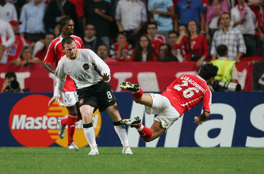 Konstantinos Katsouranis, Benfica och Wayne Rooney,